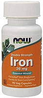 Now Foods Iron 36 mg 90 капсул
