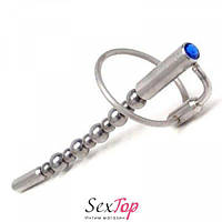Катетер з камінчиком Jewel Head Ring Penis Plug ST25153