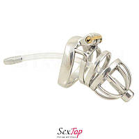 Чоловік пояс вірності "Restriction mini" з катетером STF2717