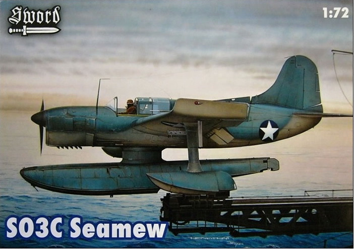 Пластикова модель 1/72 Sword 72048 американський літак спостереження Curtiss S03C Seamew