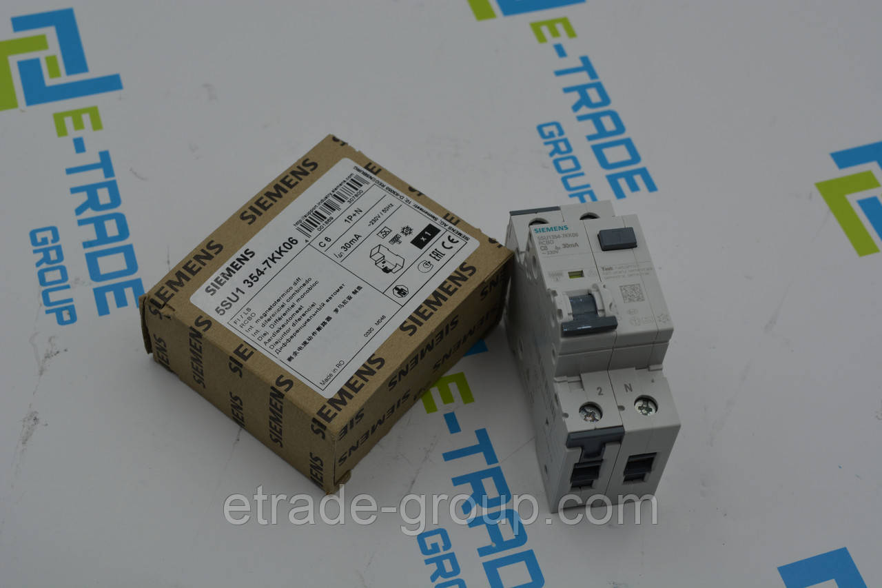 Вимикач автоматичний Siemens 5SU1354-7KK06