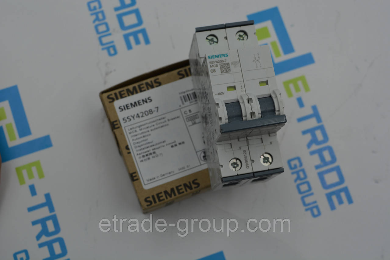 Вимикач автоматичний Siemens 5SY4208-7