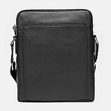 Чоловіча шкіряна сумка Ricco Grande K19580-black, фото 3