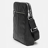 Чоловіча шкіряна сумка Ricco Grande K19580-black, фото 5