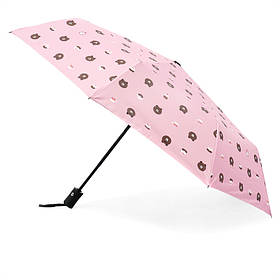 Дитяча складана парасолька, повний автомат Monsen CV13123 Рожева