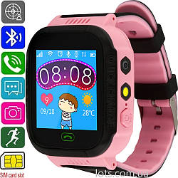 Смарт-годинник ATRIX Smart Watch iQ600 Pink — Розумні Дитячі Годинники GPS + SIM