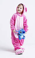 Кигуруми для детей Розовый Стич 100-140 размер