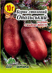 Eco-semena. Насіння Бурякла столова Опольська, 10 г