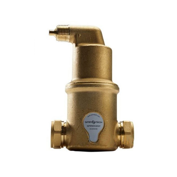 Сепаратор воздуха SpiroVent 1 горизонтальный для бытового и ...