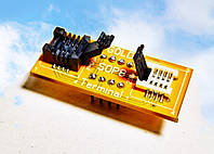Адаптер программирования SPI IC Test Socket Adapter DIP8 to SOP8 150mil WSON8 5x6mm Chips Flash 25x 24x DFN8