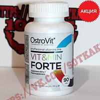 Вітаміни (комплекс): Ostrovit Vit & Min FORTE || 90таб