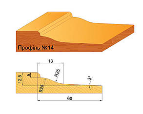 D180 (товщина дошки 50мм) (Р6М5)