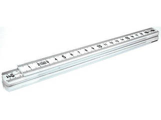 Лінійка складна пластикова (складаний метр) VOREL 1000 мм