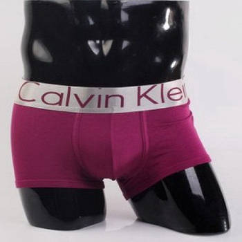 Труси чоловічі боксери бавовна Calvin Klein Steel, розмір 2XL (52-54), фіолетові, 03269