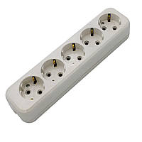 Розетка на п'ять гнізд з заземленням Светоприбор ST 2621