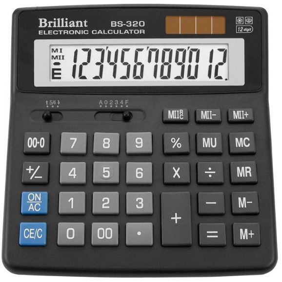 Калькулятор "Brilliant" BS-320 , шт, фото 1
