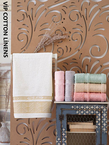 Махровые полотенца Cestepe Vip cotton Regnum 50*90см, фото 1