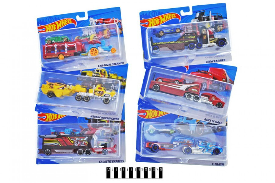 Машина "Hot Wheel" "TRUCK" в коробці, 6 видів T-P771-1