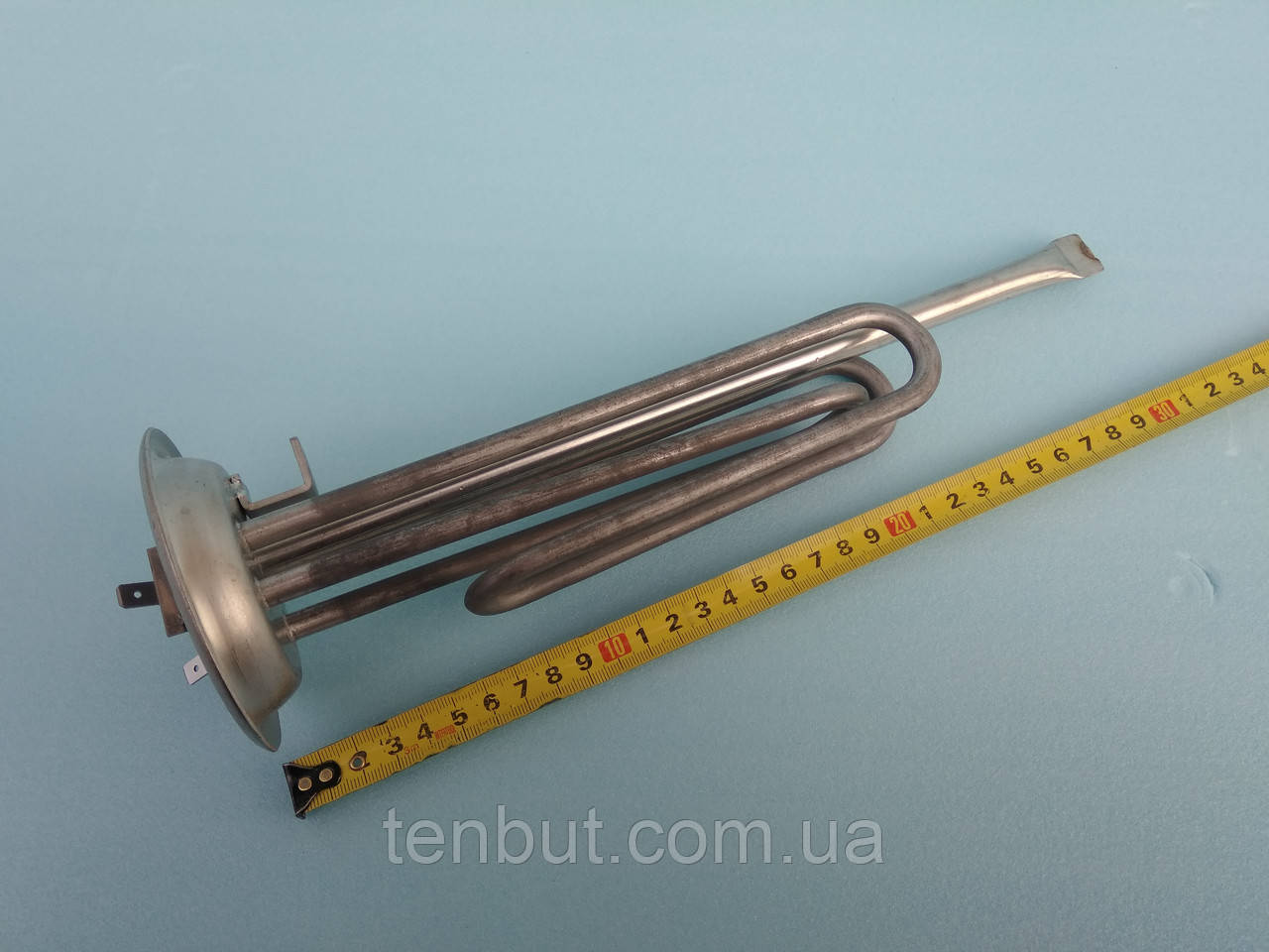 Тен нержавіючий 2,0 кВт./230 В. подвійний Ø 92мм. для бойлера Electrolux виробництво, фото 1