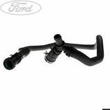 Патрубок пічки Fiesta з 2001 р., випускний, фото 2