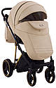 Коляска 2 в 1 Adamex Mimi (Колір беж) Еко шкіра, фото 6