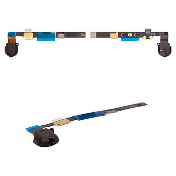 Шлейф для iPad Mini, конектора навушників, з компонентами, чорний