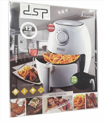 Фритюрниця побутова DSP KB-2020A 2.6 л 1360 вт, фото 2