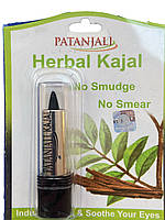 Подводка (каджал, сурьма) для глаз Herbal kajal Patanjali 3г