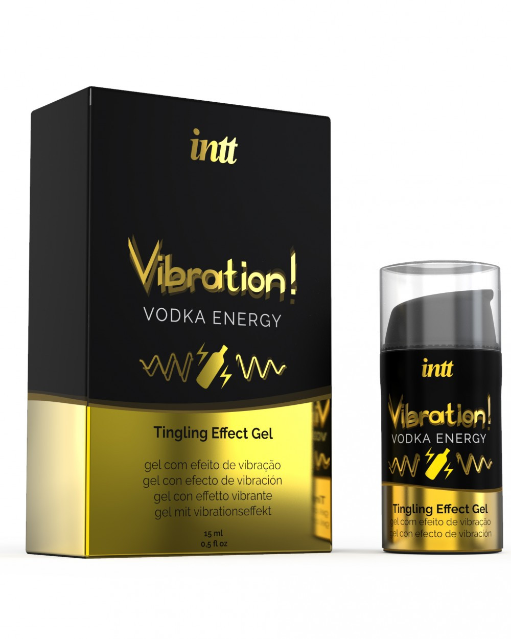 Рідкий вібратор Intt Vibration Vodka Energy   | Knopka