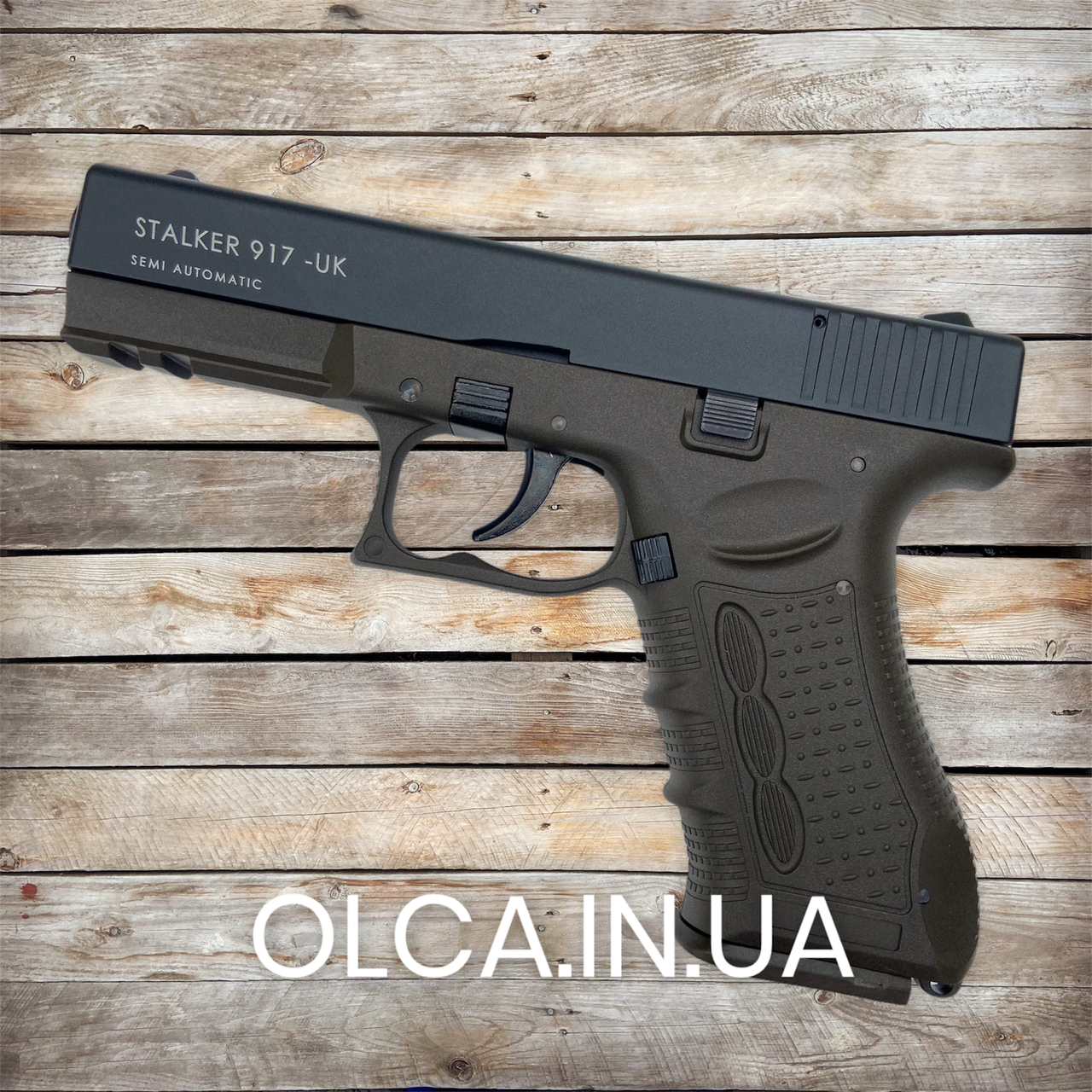 Стартовий пістолет Stalker 917 Green 9 mm (Zoraki)