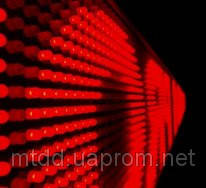 Світлодіодний рядок, що біжить, вуличний водонепроникний 100 Х 40 см червоний, фото 2