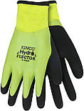 Водовідштовхувальні рукавички прогумовані, утеплені зимові розмір XL, фото 3
