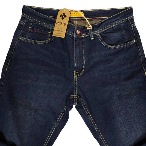 Мужские джинсы Nescoly 32/34 темно-синий (ID#1338023589), цена: 515 ...