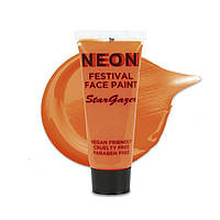 Neon Festival Face Paint ORANGE Stargazer - Неоновый аквагрим ОРАНЖЕВЫЙ