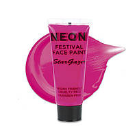 Neon Festival Face Paint PINK Stargazer - Неоновий аквагрим РОЖЕВИЙ