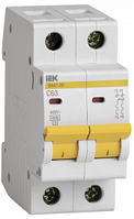 Вимикач автоматичний ВА47-29 2Р 63А 4,5 кА
