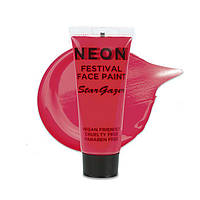 Neon Festival Face Paint RED Stargazer - Неоновый аквагрим КРАСНЫЙ