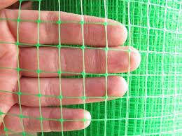 Сітка вольєрна 1.5 м ширина, НА МЕТРАЖ, осередок 12х14 мм (чорна, зелена) .Забори садові, сітки пластикові.