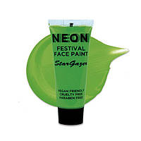Neon Festival Face Paint GREEN Stargazer - Неоновый аквагрим ЗЕЛЁНЫЙ
