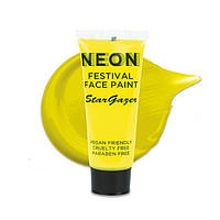 Neon Festival Face Paint YELLOW Stargazer - Неоновый аквагрим ЖЕЛТЫЙ