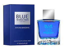 Чоловічі парфуми Antonio Banderas Blue Seduction For Men (Антоніо Бандерас Блю Седакшн) Туалетна вода 100 ml/мл ліцензія