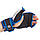 Рукавички гібридні для єдиноборств ММА FAIRTEX 0273 синій-сірий, фото 3