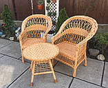 2 крісла "Обічних" + столик журнальний "Круглий", фото 4