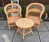 2 крісла "Обічних" + столик журнальний "Круглий", фото 5