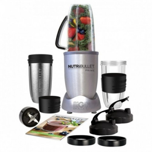 NutriBullet Prime (12-підметів високошвидкісний блендер) 1000 Вт, метал