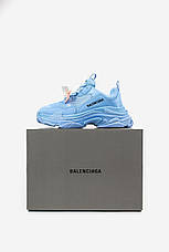 Жіночі кросівки Balenciaga Triple S Light Blue 524039W2FW14800, фото 6