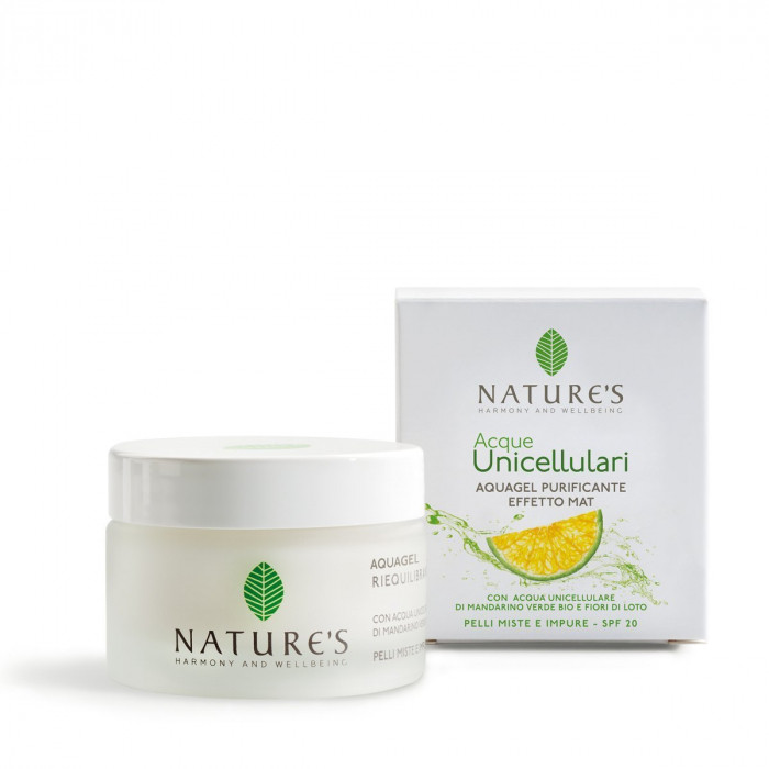 Крем-гель "Acque unicellulari" для обличчя  Nature's,50 мл