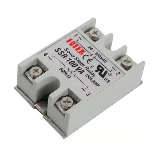 Однофазне твердотіле реле SSR-100VA 100A VR-AC, фото 1