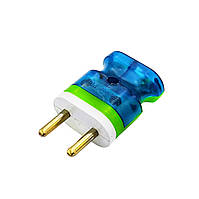 Вилка пряма ударостійка б/з 10А ST 795-1