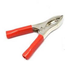 09-00-003RD. Затиск акумуляторний "крокодил" 15А, червоний